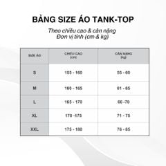 Áo thun nam Tank top mã A8MN288R2-VNMA 035-2801-N