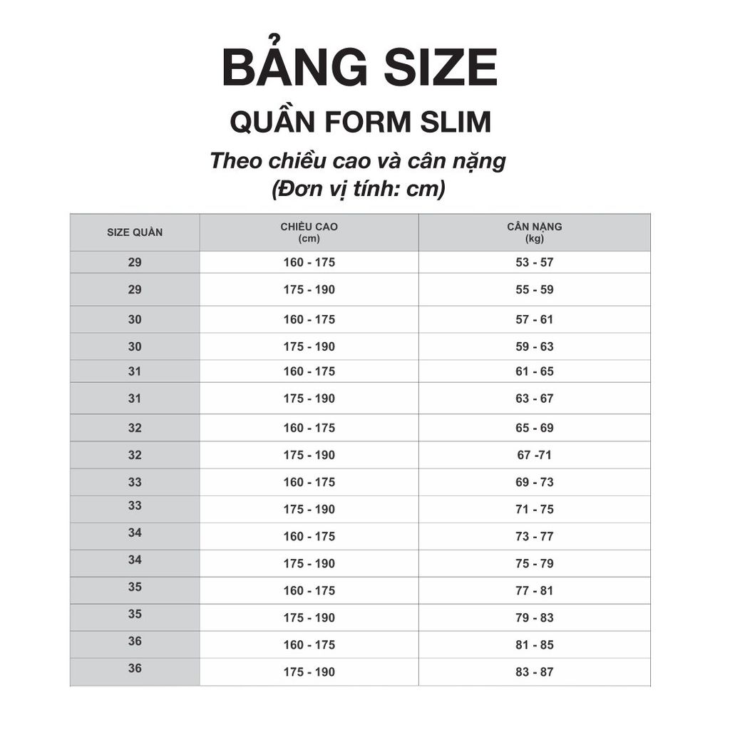Quần tây nam slim fit mã Q1M578S0-CNXM775-2707-0