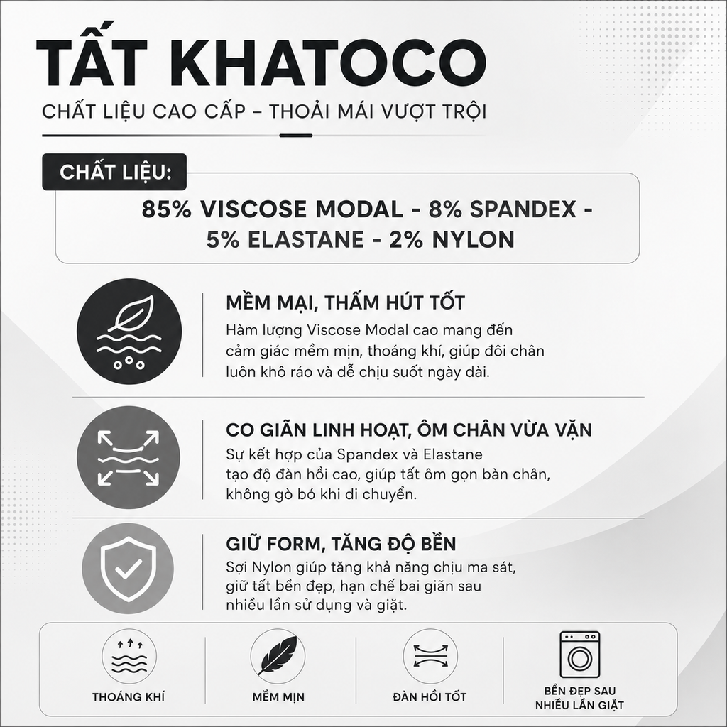Tất/vớ nam cổ trung mã T1M050R2-VNXM 665-2802-T