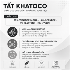 Tất/vớ nam cổ trung mã T1M050R2-VNXM 665-2802-T