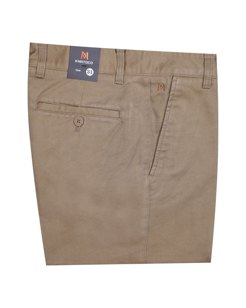 Quần kaki nam Regular Fit không ly mã Q2M578R0-CNBE 601-2707-0
