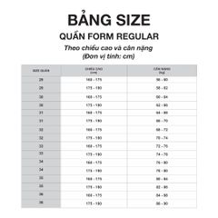 Quần tây nam Regular Fit có ly mã Q1M498R1-CNXM 118-2804-1