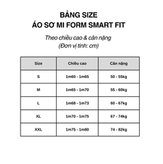 Áo sơ mi nam Smart Fit ngắn tay mã A1MN538S2-CNIN 096-2803-N