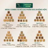  Combo 10 Hũ Yến Sào Cao Phẩm 65g 