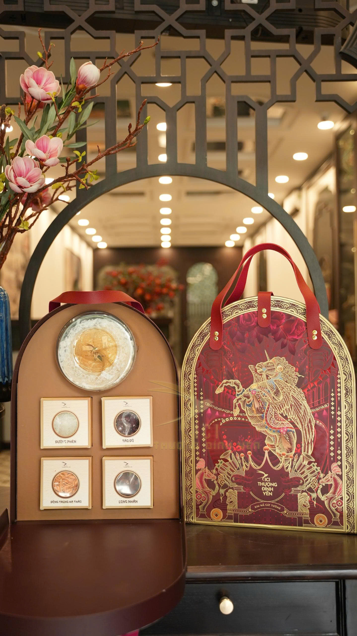  SET YẾN KHÔ TINH CHẾ KIM MÃ CÁT TƯỜNG 