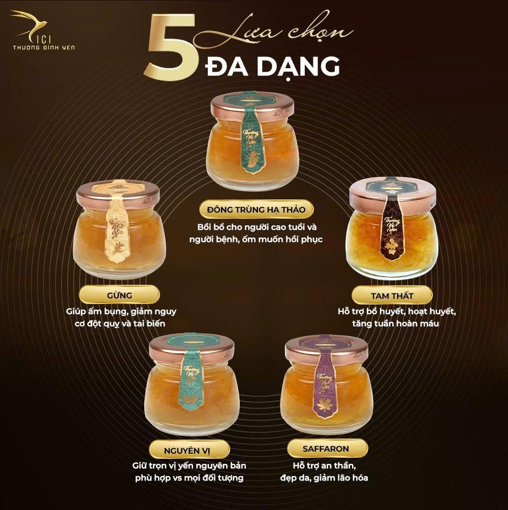  Set 18 Yến Chưng Sẵn Cao Phẩm 