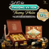  Yến Chưng Saffron - Set 10 Yến Chưng Thượng Phẩm 