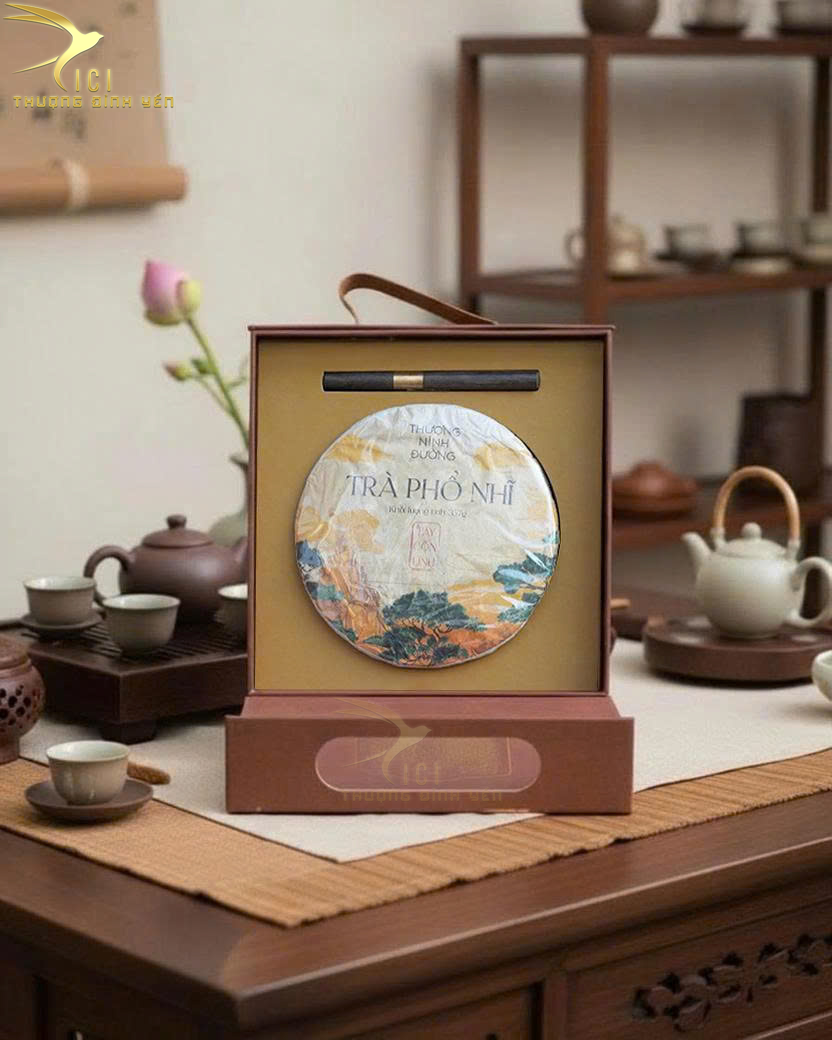  Set Bánh Trà Phổ Nhĩ Tây Côn Lĩnh Thượng Hạng 