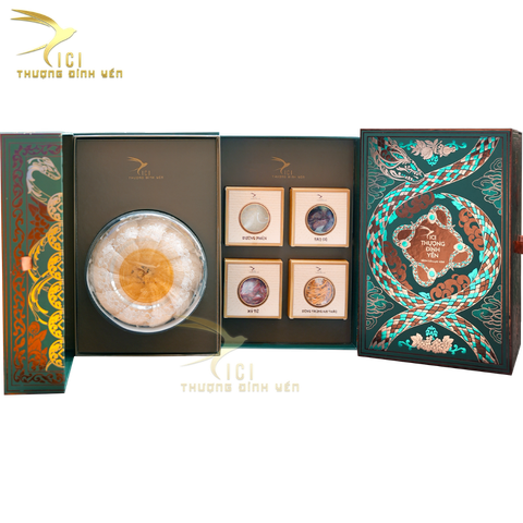  Set Yến Khô Cao Cấp Bích Xà Lục Kim 