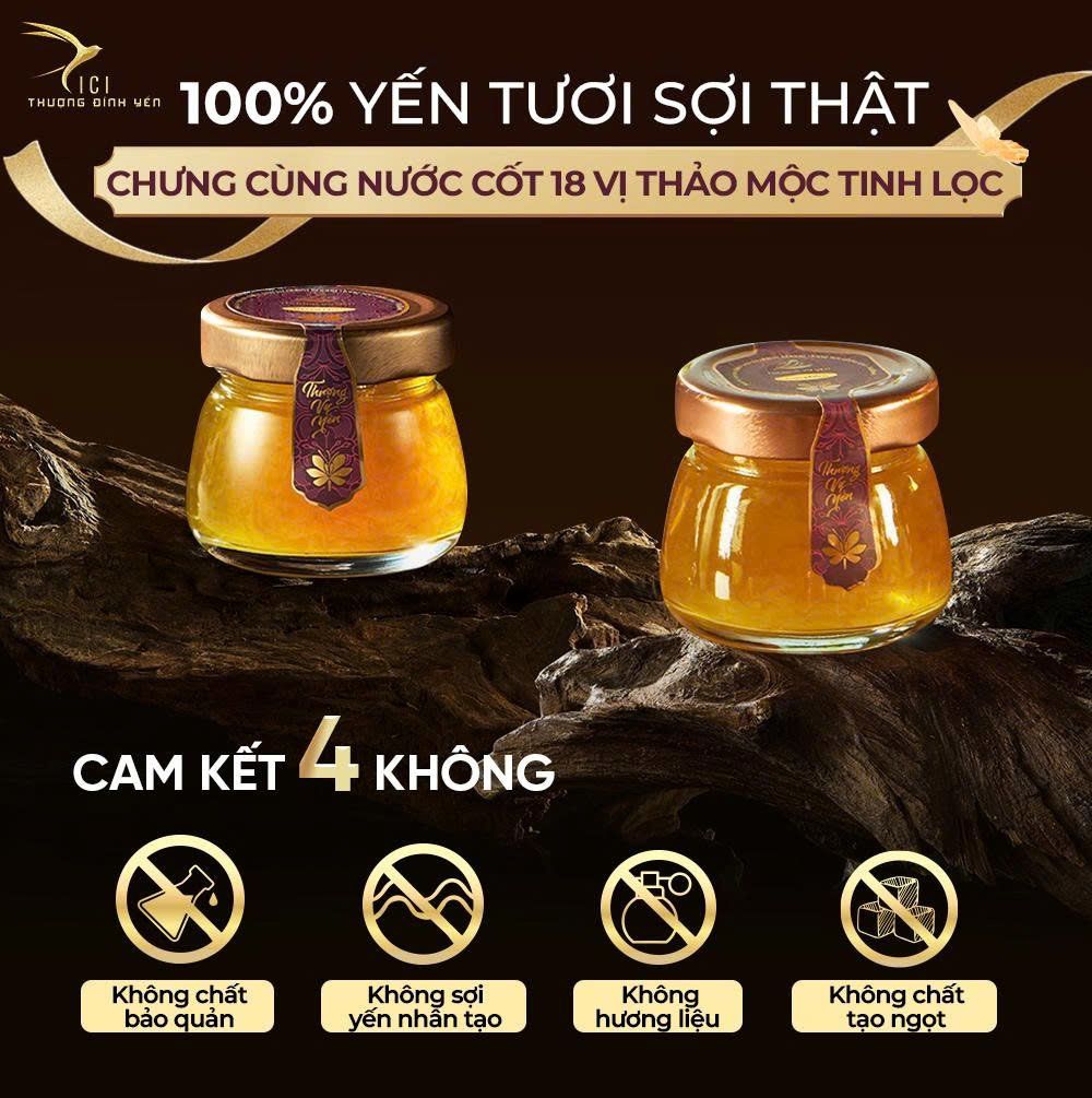  Yến Chưng Cao Phẩm  - vị Saffron 