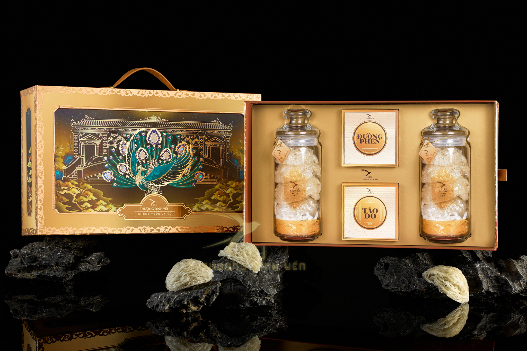  Set Yến Khô Tinh Chế Vip Pro 100g ( Khổng Tước Uy Vũ ) 