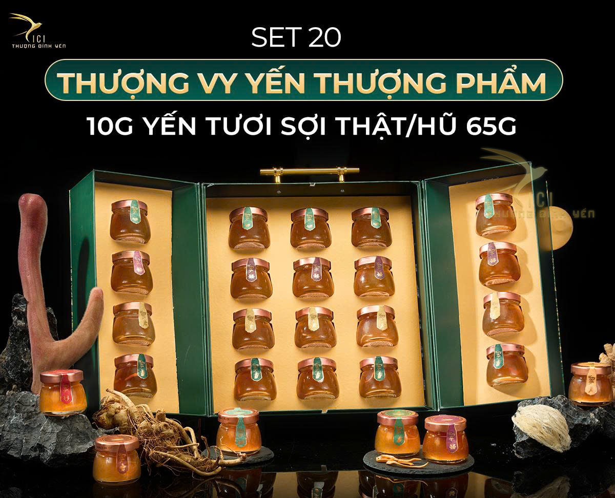  Set 20 Yến Chưng Sẵn Thượng Phẩm 