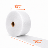  Xốp hơi 20cm x 100m - Cuộn chống sốc gói hàng 