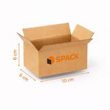  Hộp carton 10x6x6cm - Hộp carton trơn 