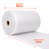  Xốp hơi 50cm x 100m - Cuộn chống sốc gói hàng 