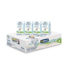 Thùng 48 hộp sữa Tiệt Trùng VPMilk Grow+ Ít Đường (110ml/180ml)
