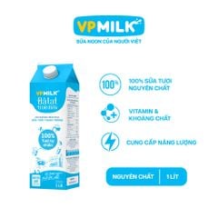 Sữa Tươi Thanh Trùng Đà Lạt True Milk không đường (Hộp Giấy) -CHỈ GIAO HÀNG TẠI HCM và NỘI THÀNH HÀ NỘI