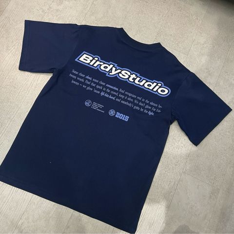  BIRDY STUDIO TEE/ Navy 