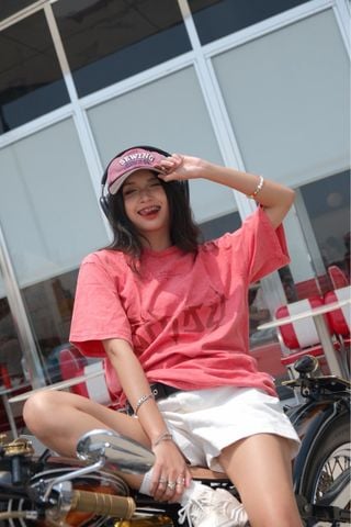  B.R.D.Y Atelier Logo Tee/orange 