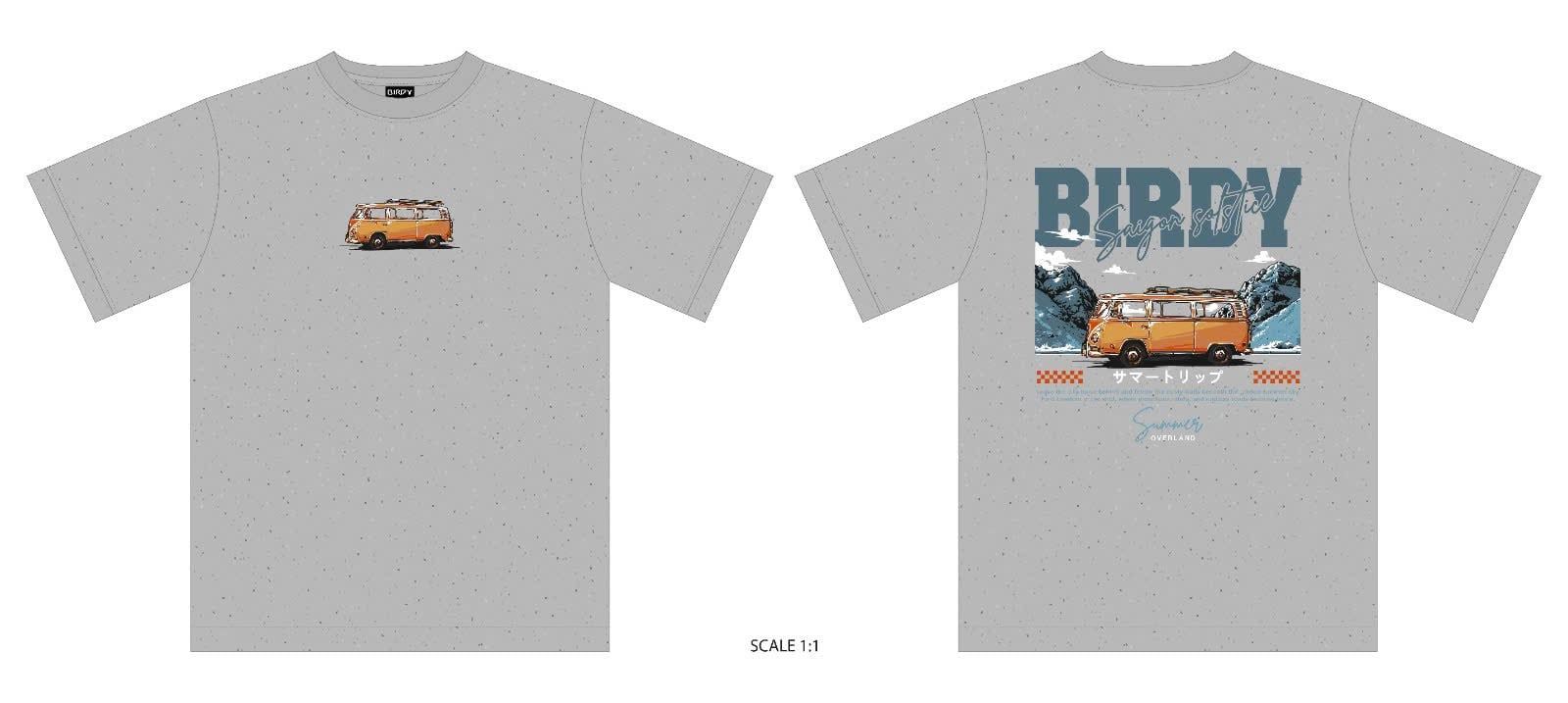  TEE BIRDY SUMMER/ GREY 