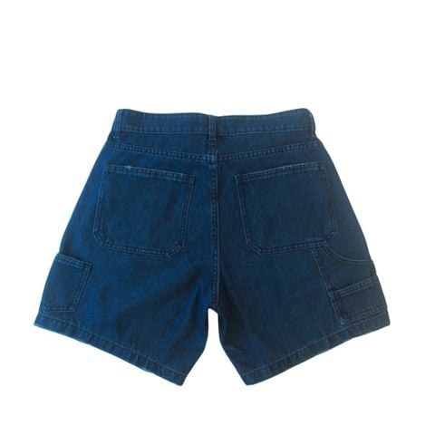  BIRDY JEAN SHORTS/BLUE 