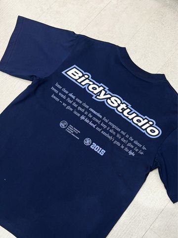  BIRDY STUDIO TEE/ Navy 