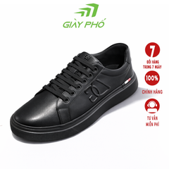 Giày thể thao da 124347 màu đen