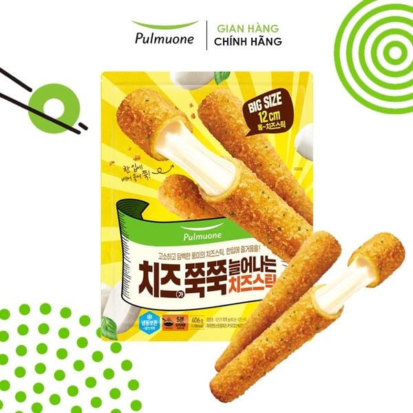  Phô mai Mozzarella kéo sợi Pulmuone 406g 