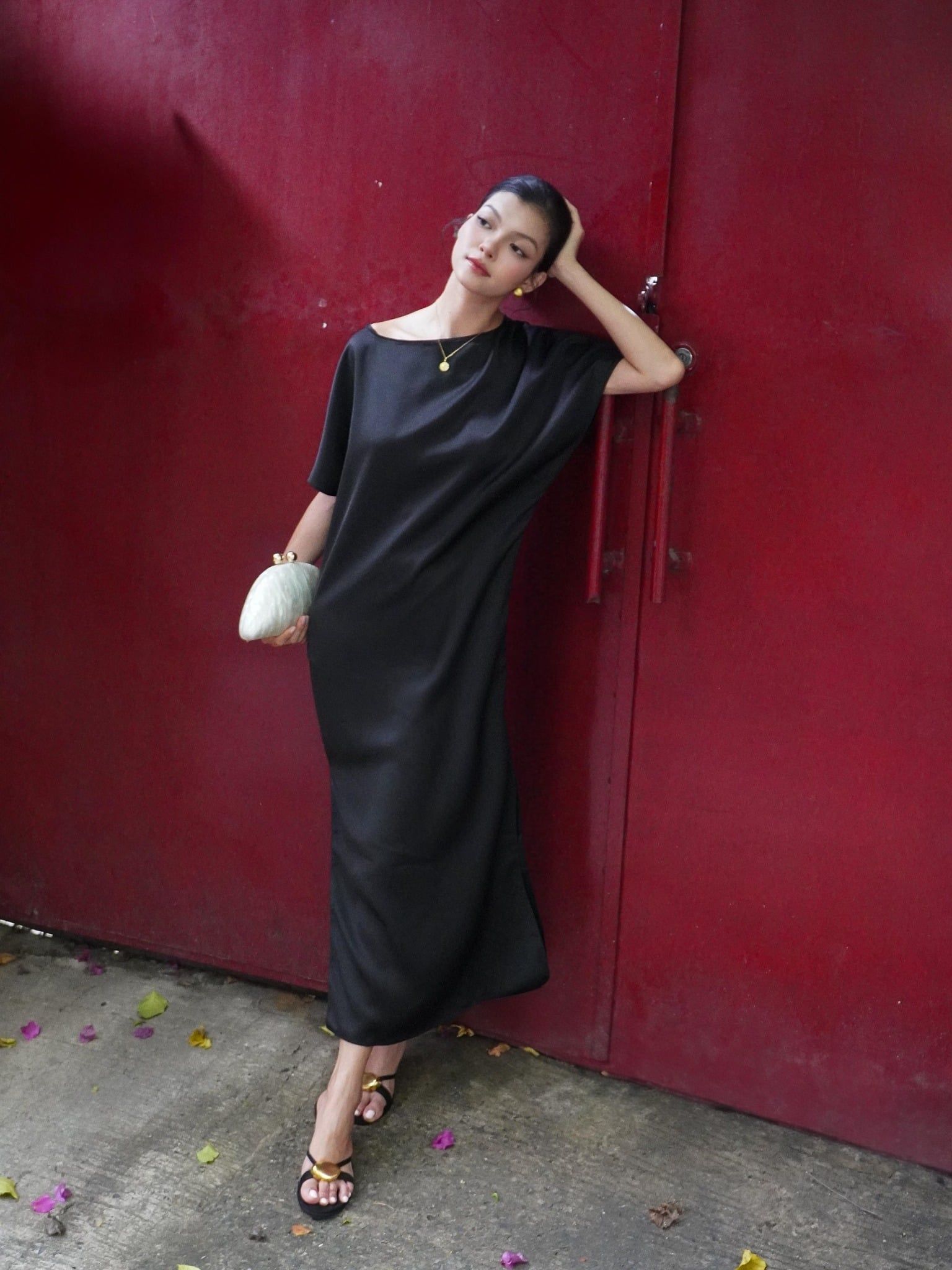  Mauve Signature dress - phiên bản trơn màu nâng cấp 