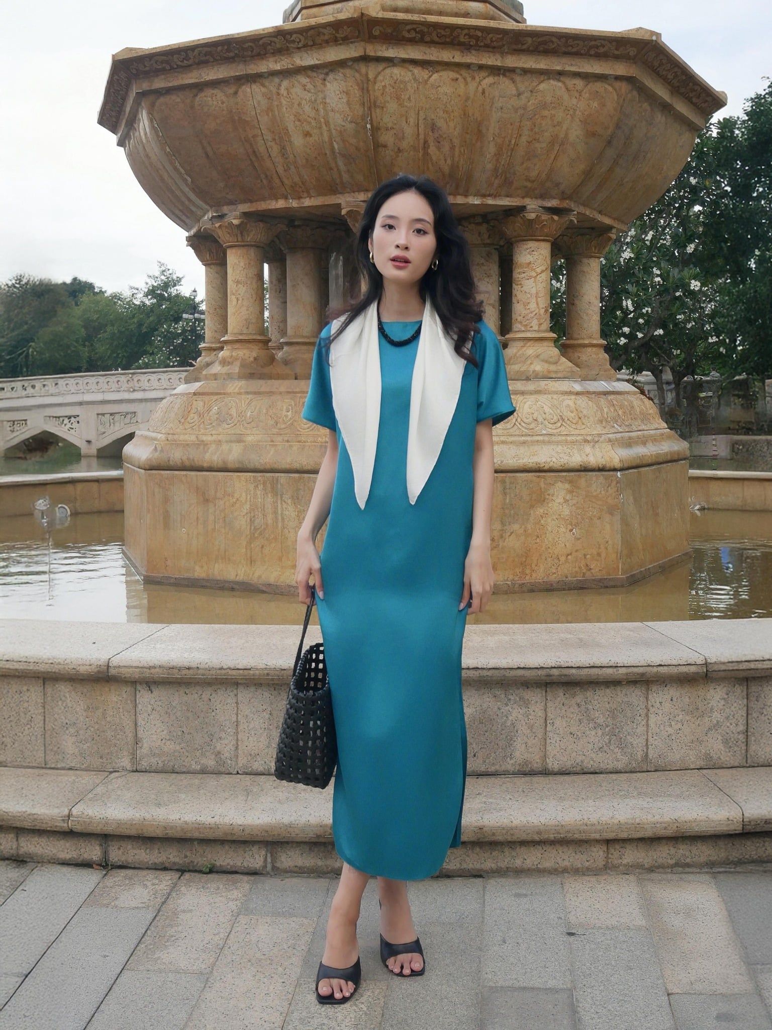  Mauve Signature dress - phiên bản trơn màu nâng cấp 