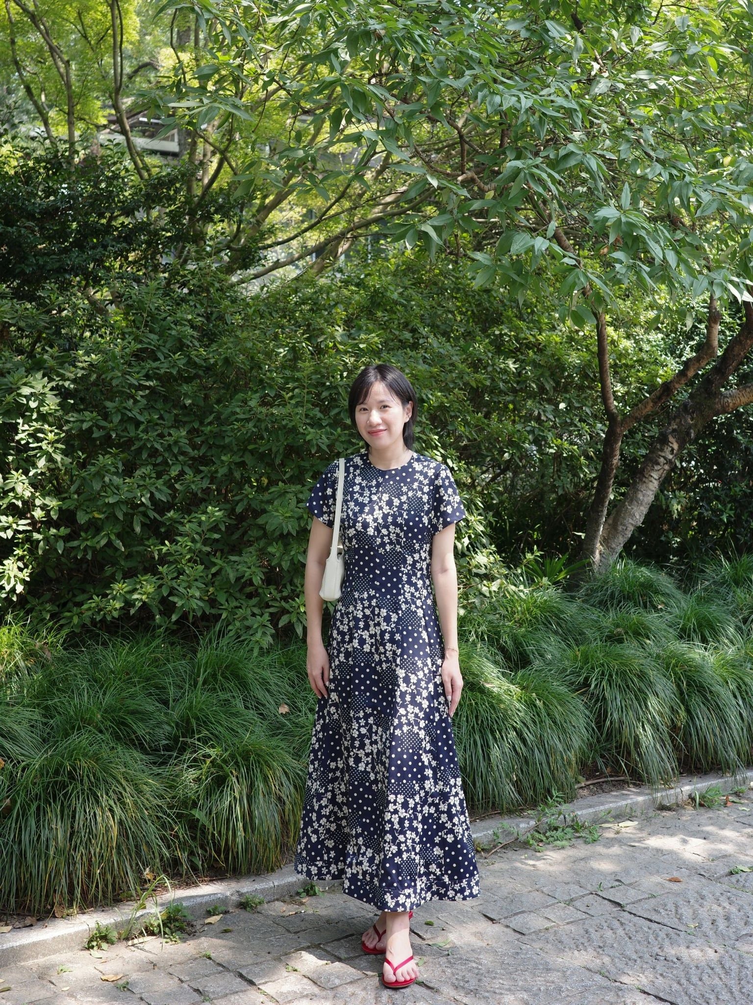  Đầm Thanh Hoa midi tùng xoè | Mauve Grace dress 