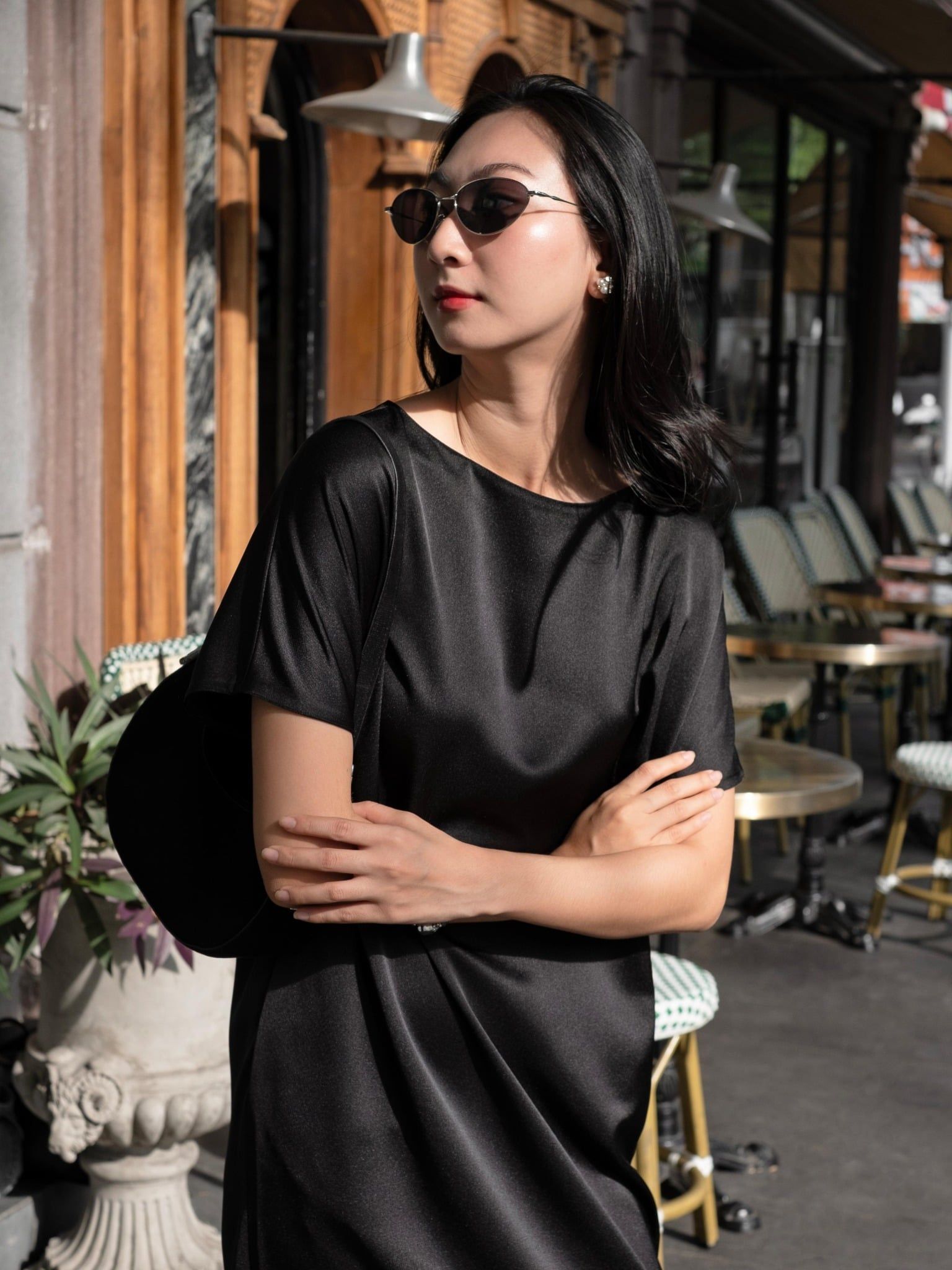  Mauve Signature dress - phiên bản trơn màu nâng cấp 