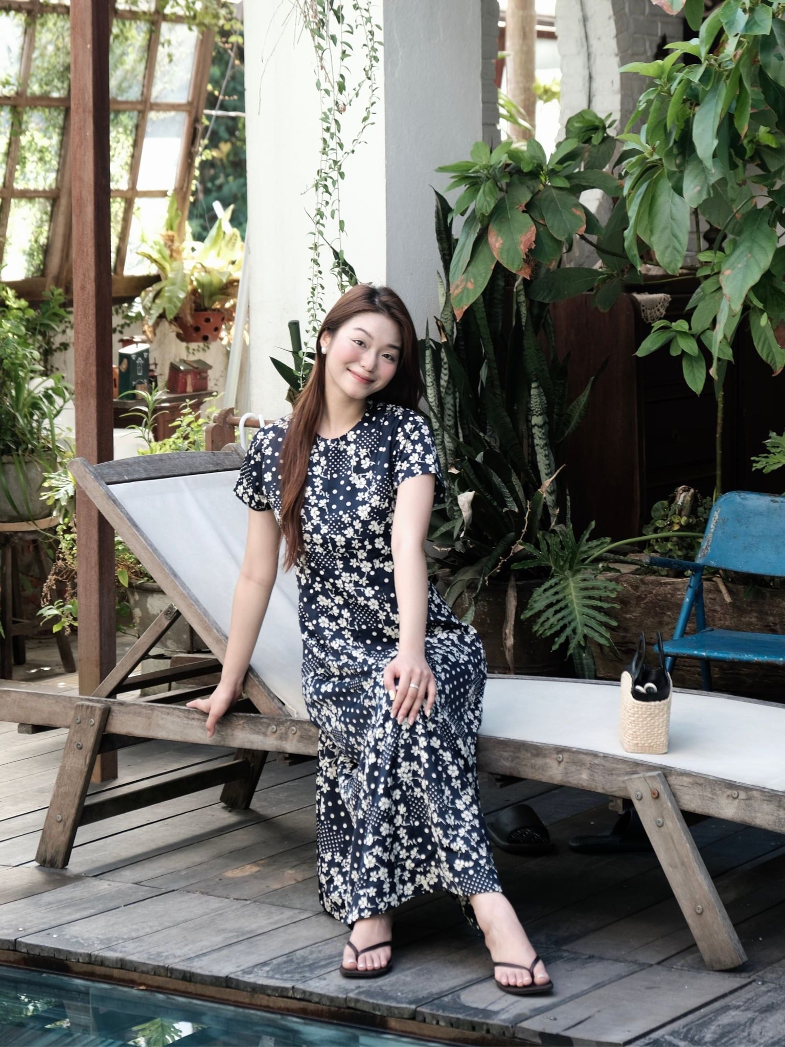  Đầm Thanh Hoa midi tùng xoè | Mauve Grace dress 