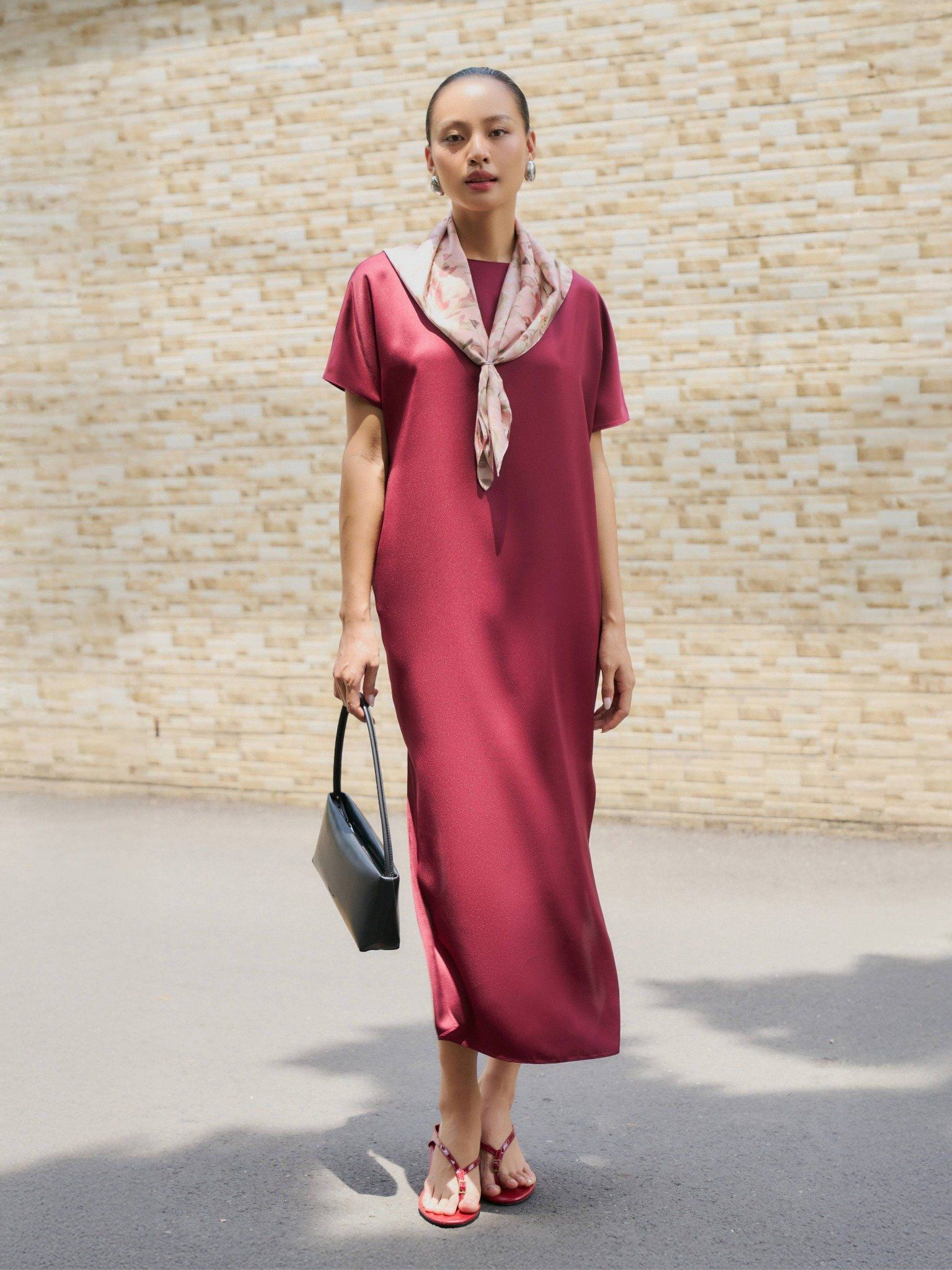  Mauve Signature dress - phiên bản trơn màu nâng cấp 