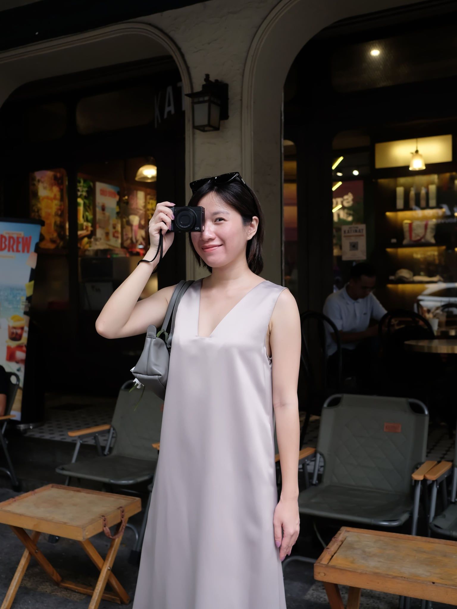  Đầm cổ tim cách điệu | Mauve Luxe dress 