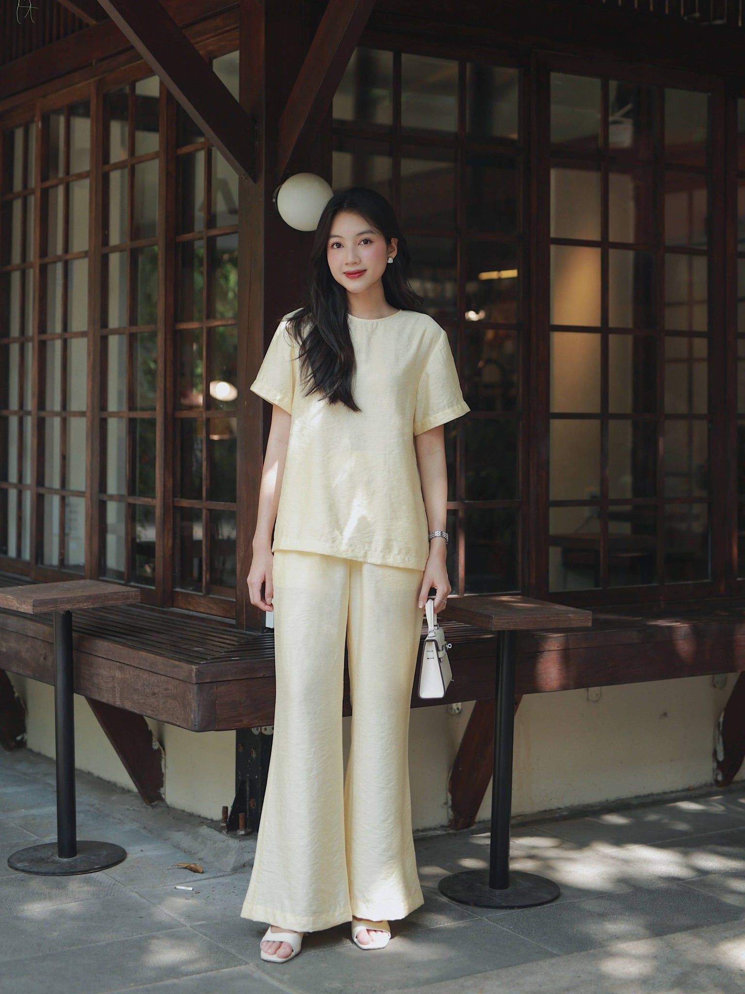  Áo dáng suông | Mauve Comfy tee 