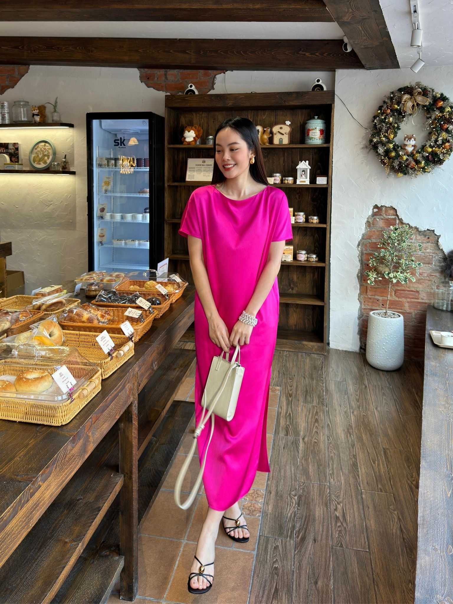  Mauve Signature dress - phiên bản trơn màu nâng cấp 