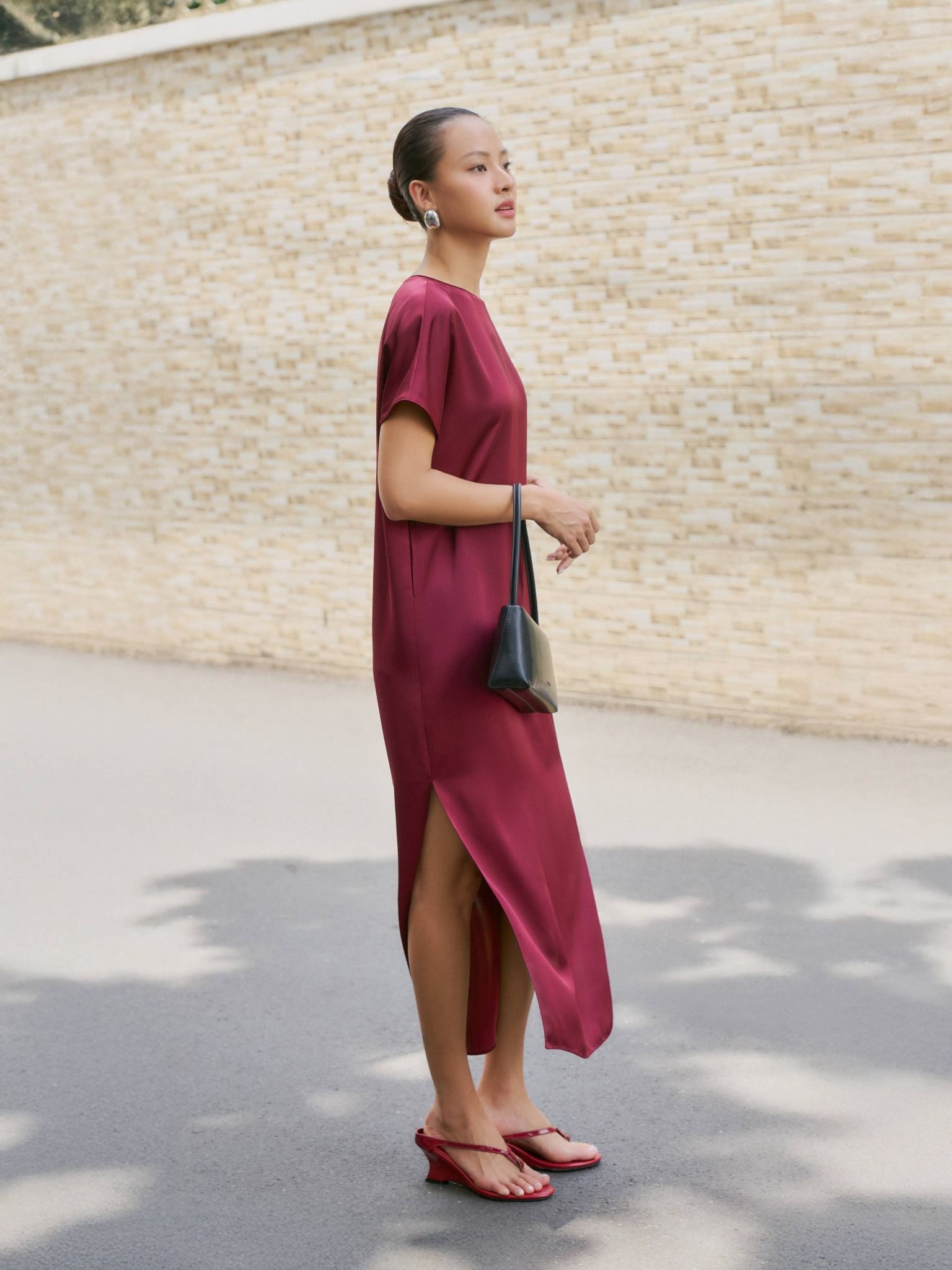  Mauve Signature dress - phiên bản trơn màu nâng cấp 