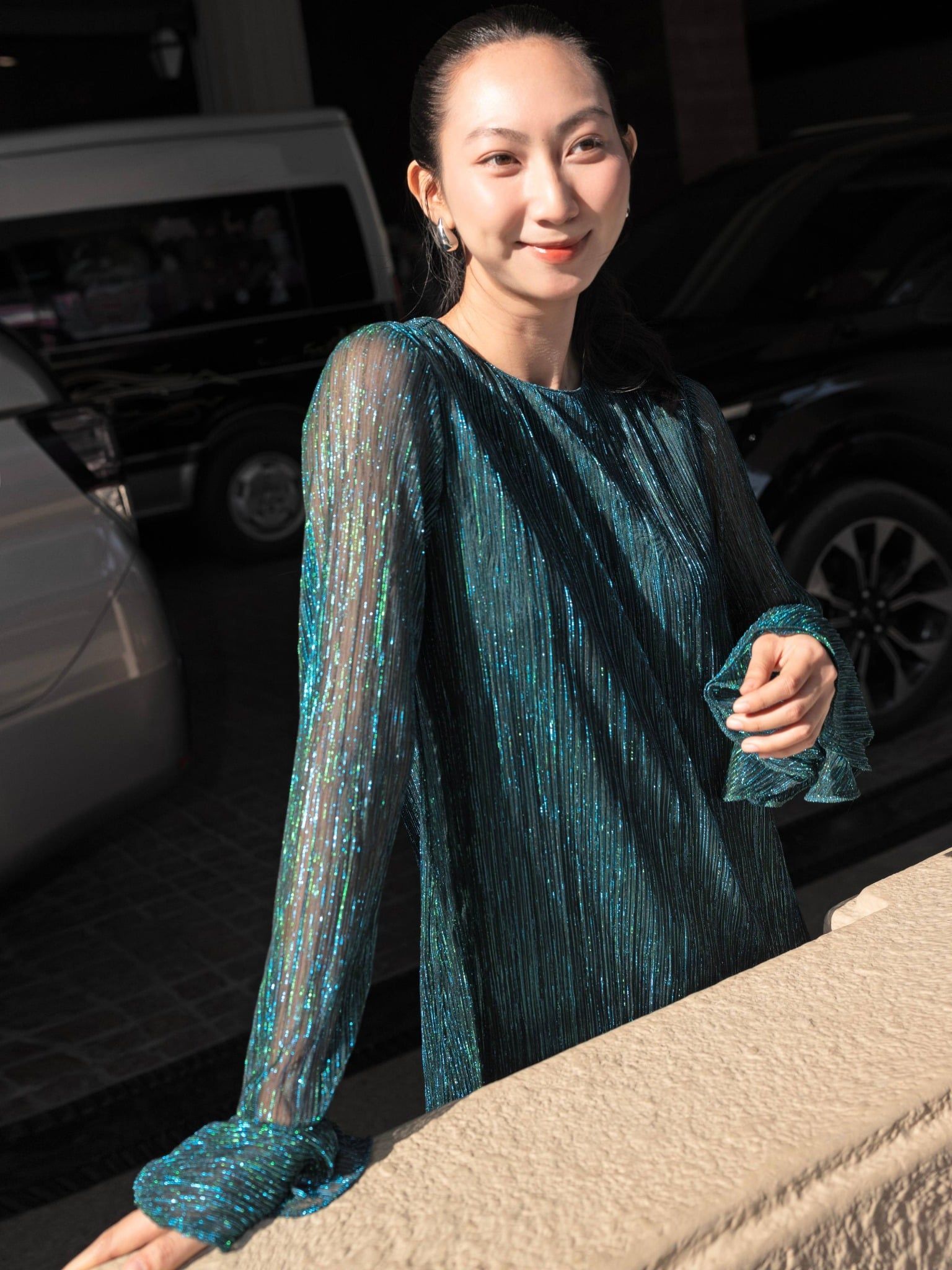  Đầm óng ánh Sao Băng | Mauve Meteor dress 