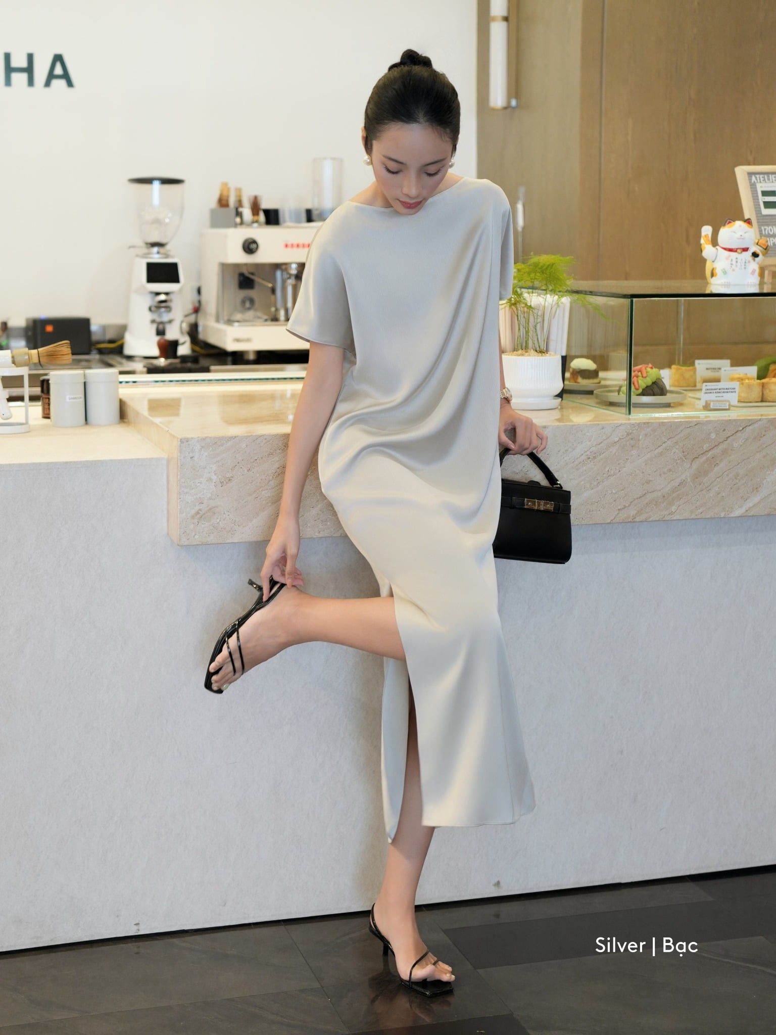  Mauve Signature dress - phiên bản trơn màu nâng cấp 