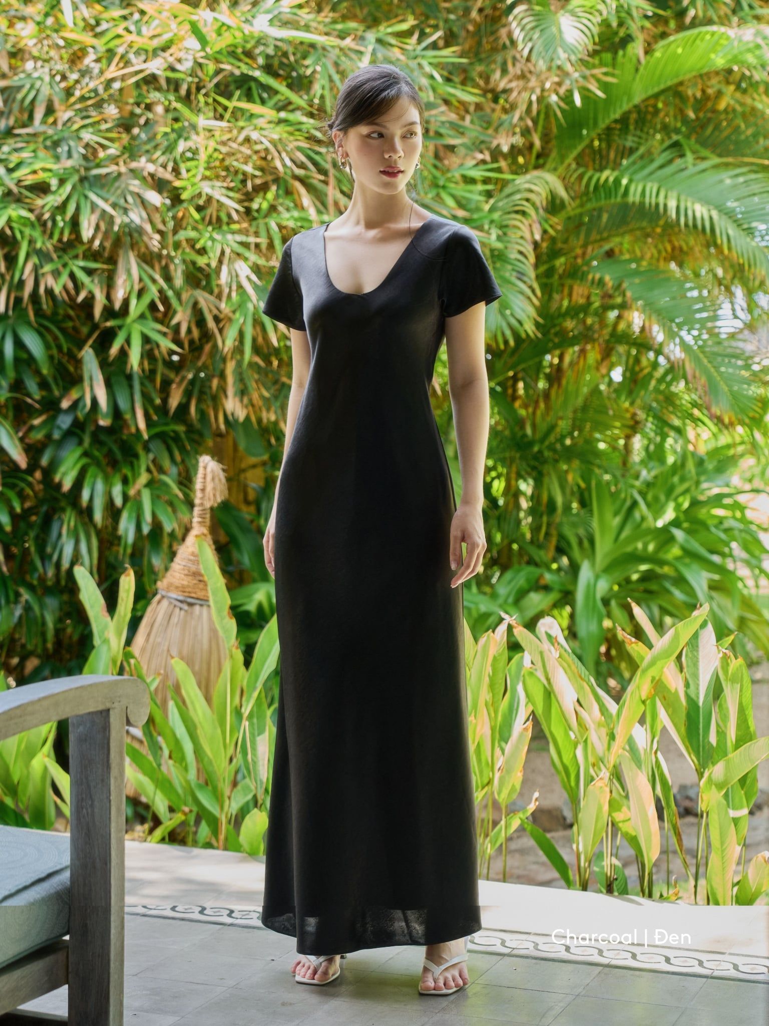  Đầm Uyên Ngư lụa 2 lớp | Mauve Mermaid Silk dress 