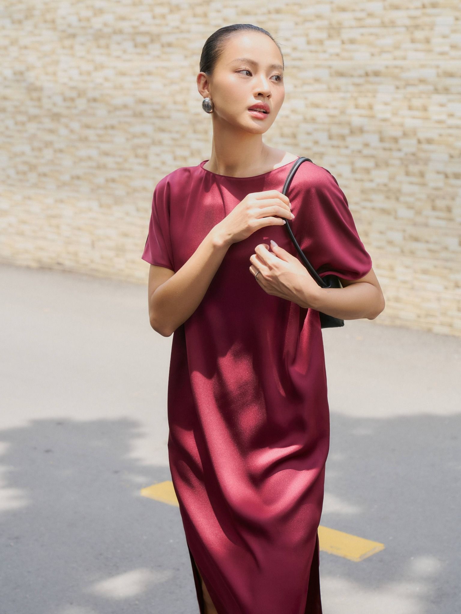  Mauve Signature dress - phiên bản trơn màu nâng cấp 