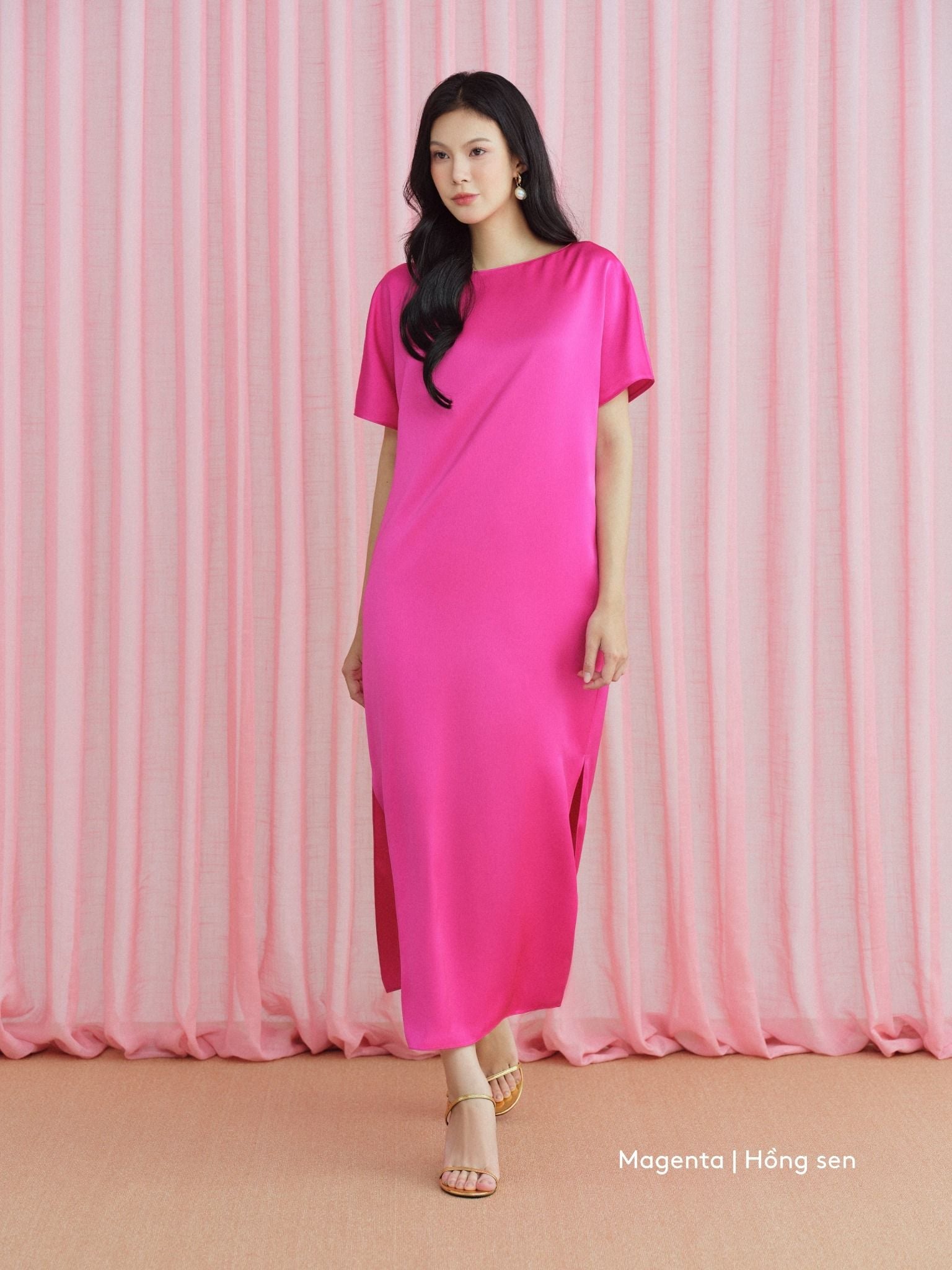  Mauve Signature dress - phiên bản trơn màu nâng cấp 