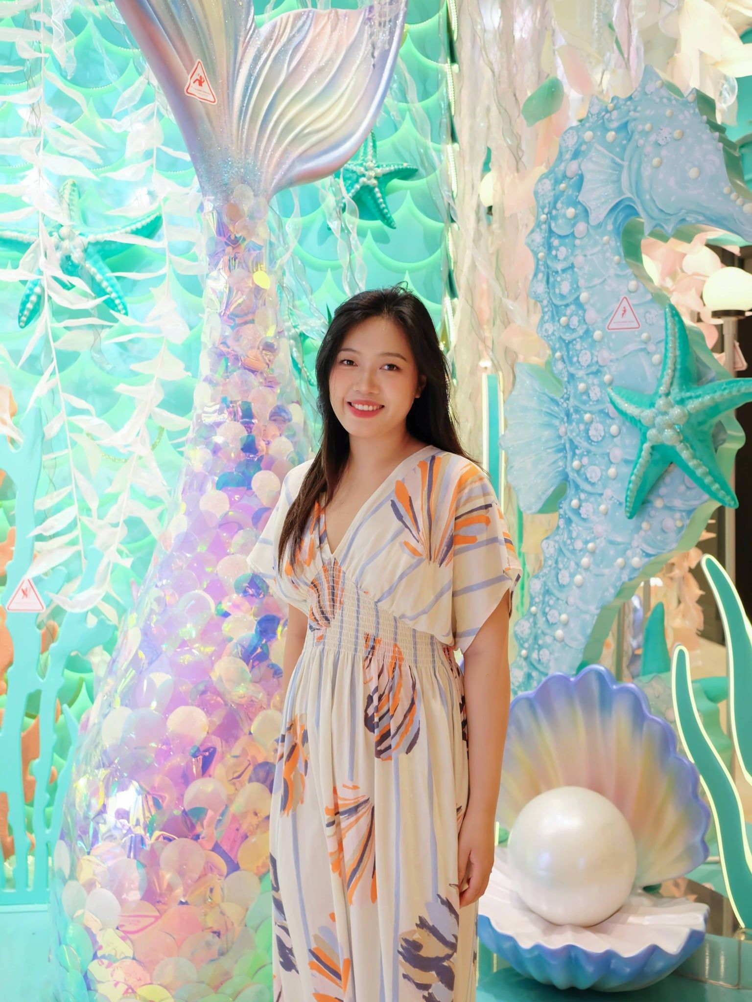  Đầm maxi hoạ tiết | Mauve Flowy maxi dress 