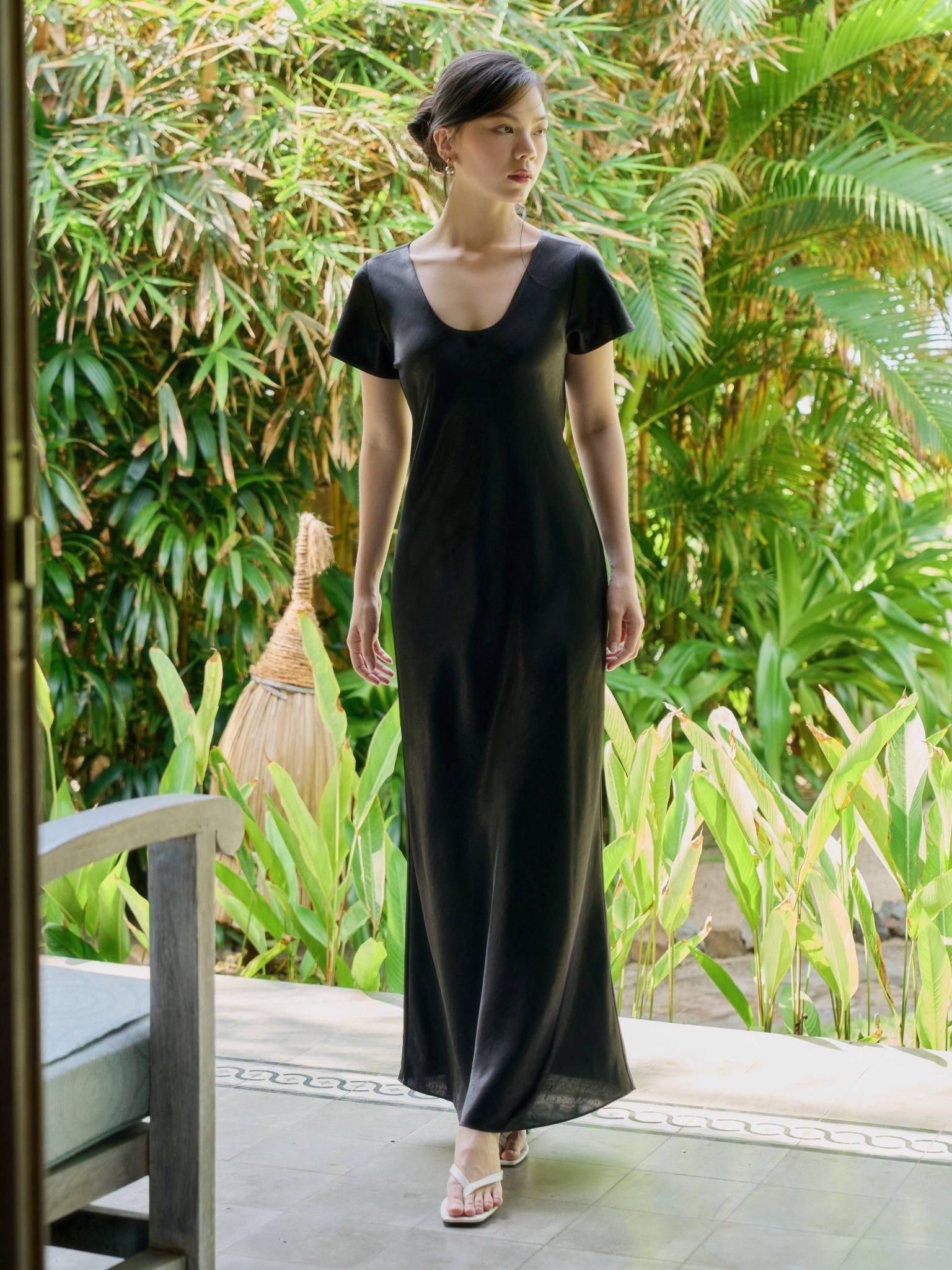  Đầm lụa đuôi cá | Mauve Mermaid Silk dress 