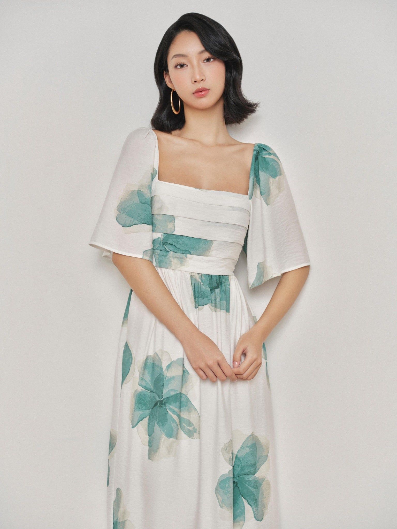  Đầm maxi hoa | Mauve Fairy dress 