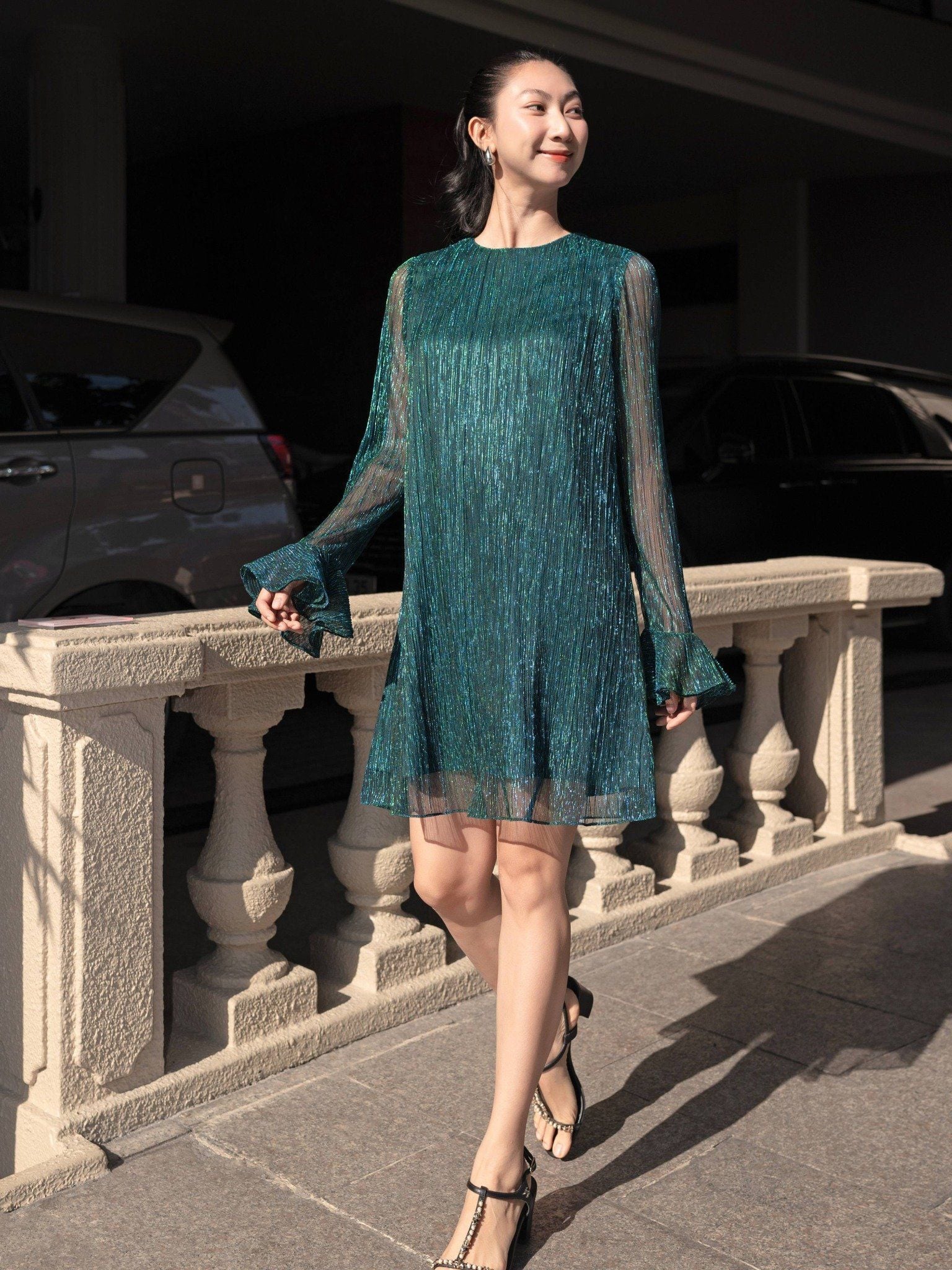  Đầm óng ánh Sao Băng | Mauve Meteor dress 