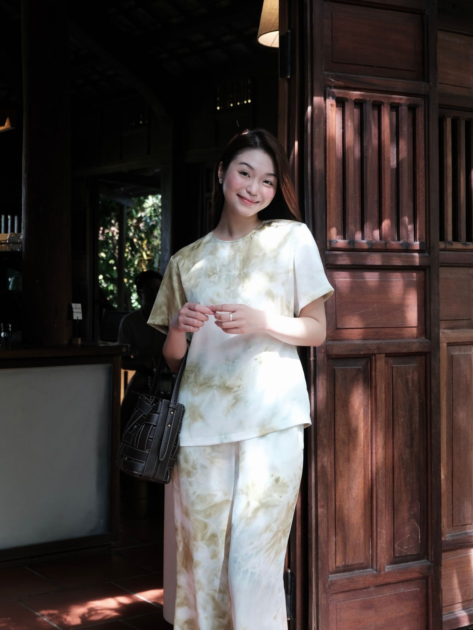  Áo Lục dáng suông | Mauve Sage top 