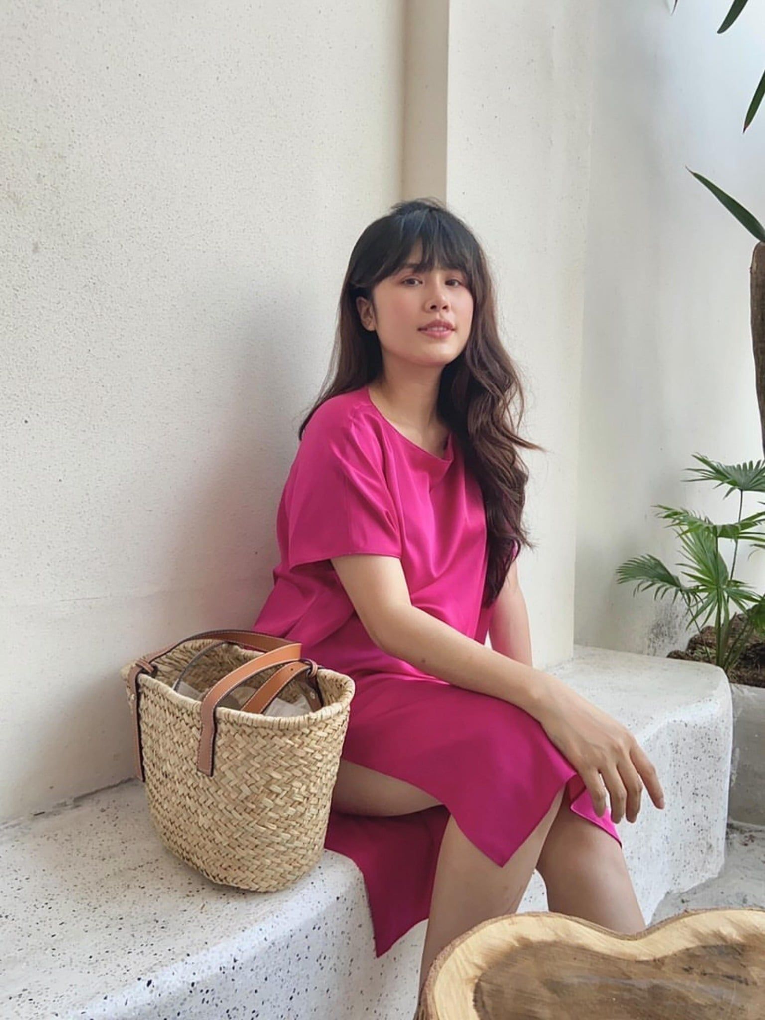  Mauve Signature dress - phiên bản trơn màu nâng cấp 