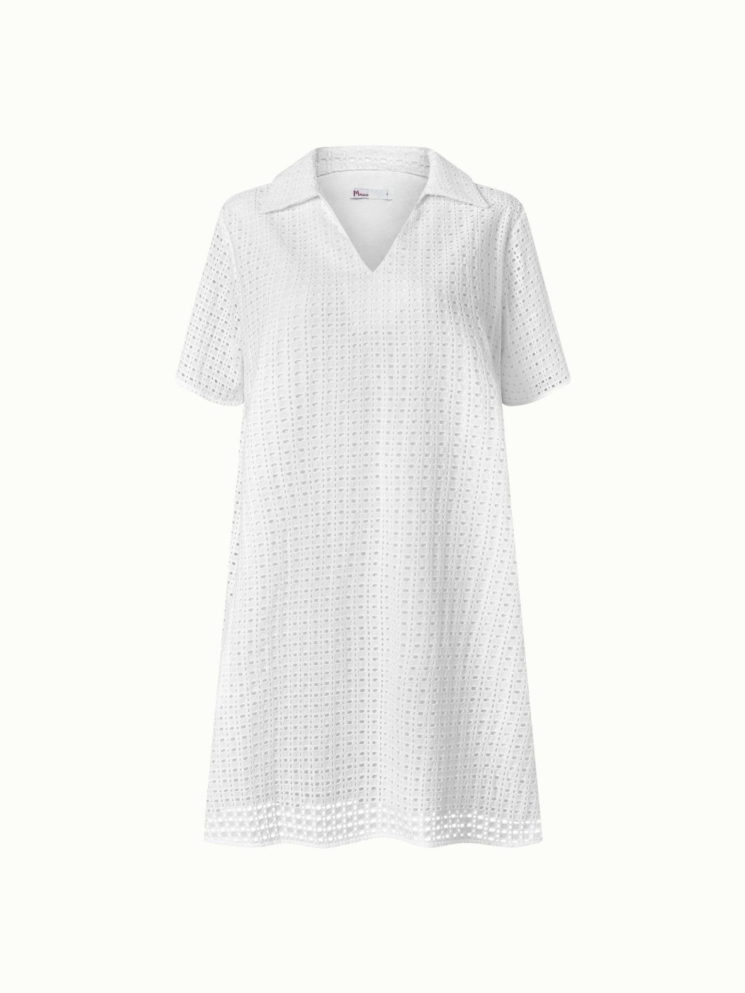  Đầm sơ mi oversize | Mauve Cotton Shirt dress 